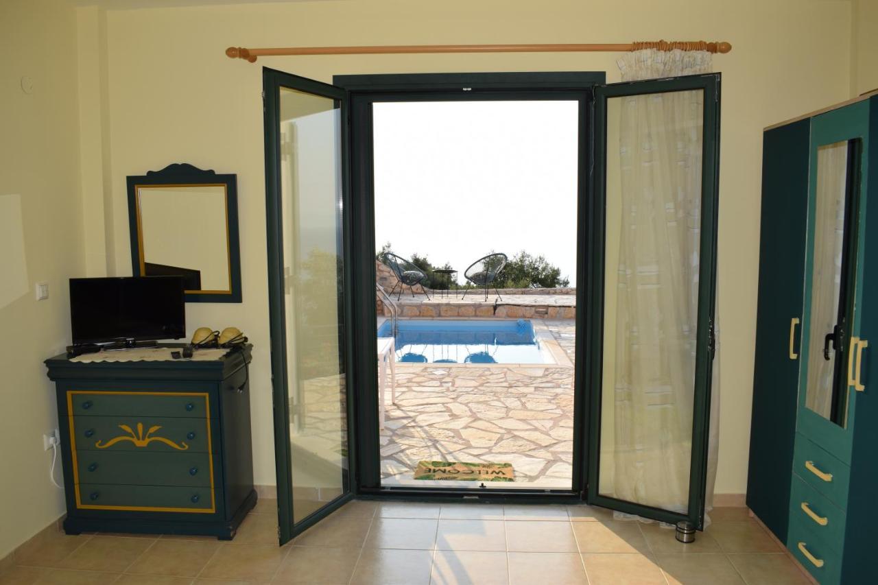 Villa Thetis With Private Pool Where The Sunsets Fade Away Áyios Nikítas エクステリア 写真