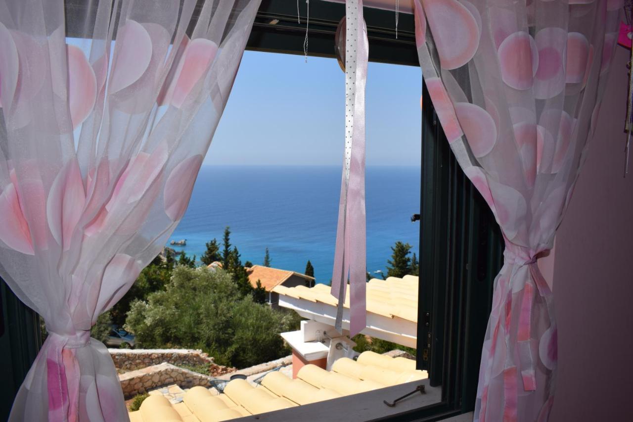 Villa Thetis With Private Pool Where The Sunsets Fade Away Áyios Nikítas エクステリア 写真