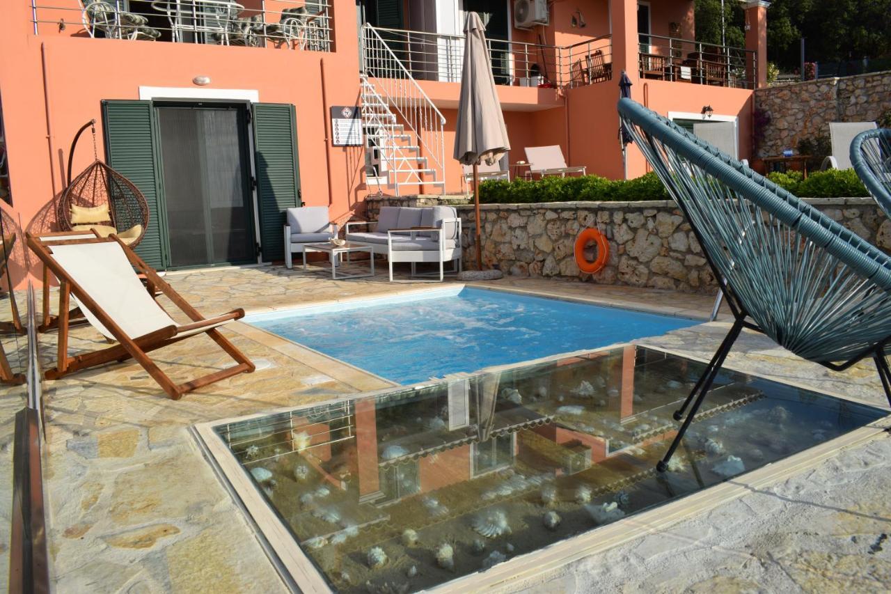 Villa Thetis With Private Pool Where The Sunsets Fade Away Áyios Nikítas エクステリア 写真